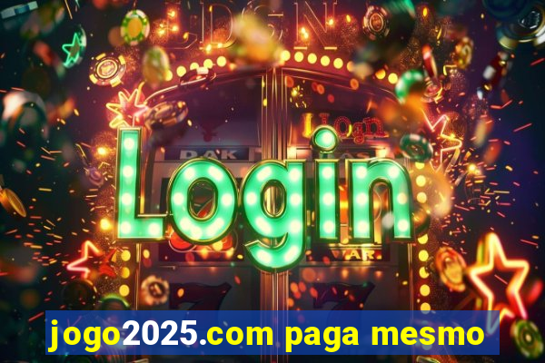 jogo2025.com paga mesmo